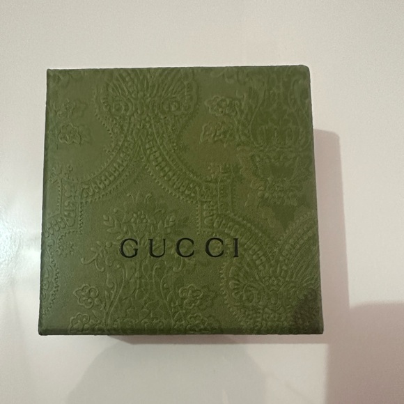 NWB GUCCI INTERLOCKING THIN OPEN BAND - Picture 7 of 16